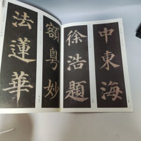 精选 拡大法帖 13 多宝塔碑【书内最后一页有开胶，封面有污渍，品相见实拍图】