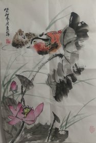 国画荷花1