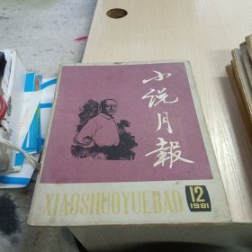 【期刊杂志】小说月报1981年第1-12期合售 16开 包快递费