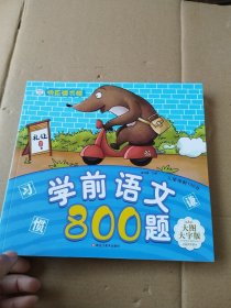 入学冲刺100分3-6岁学前准备语文