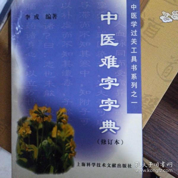 中医难字字典  中医学过关工具书系列