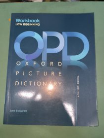 现货 牛津图解词典初级练习册第三版 OPD 英文原版 英文版 Low-Beginning Workbook Pack Third Edition 英语词典