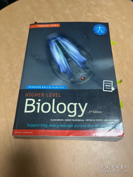 Biology, Higher Level (Student Book with eText Access Code), for the IB Diploma (Pearson Baccalaureate) (2nd Edition) 有笔记