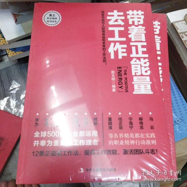 带着正能量去工作：改变千百万人职场命运和未来的工作法则！