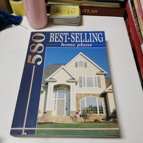 英文原版580 BEST-SELLING HOME PLANS 580套最畅销的住房计划