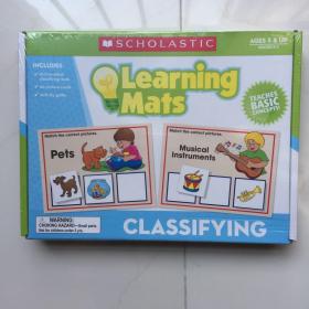 Learning Mats  CLASSIFYING Ages 5 & Up Grades K-2 库存书未拆封(货号:中8箱)
