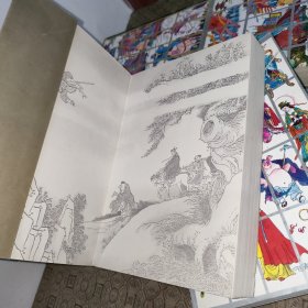 四大名著连环画:红楼梦（上下册）+西游记（上下册）+三国演义（上下册）【共六册合售】