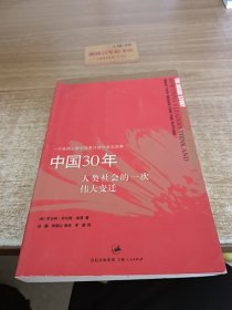 中国30年：人类社会的一次伟大变迁e