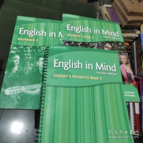 English in Mind second edition 三册合售。