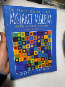 现货 A First Course in Abstract Algebra  With Applications  英文版  抽象代数基础教程  罗特曼（Rotman J.J.