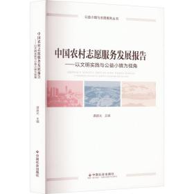 中国农村志愿服务发展报告——以文明实践与公益小镇为视角 政治理论 作者 新华正版