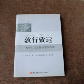 敦行致远--大学生深度辅导案例探析(平未翻无破损无字迹)