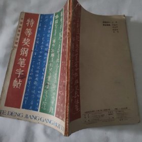 中国钢笔书法增刊 特等奖钢笔字帖