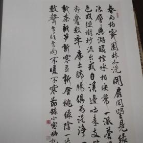 贠[yùn]长青书法作品集：行寂静行