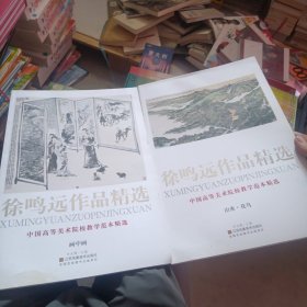 中国高等美术院校教学范本精选 徐鸣远作品精选2册合售