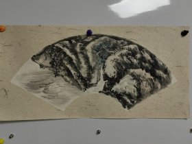 自娱斋特价书画。扇面。5