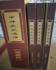 中华武氏通谱 全三册 珍藏版