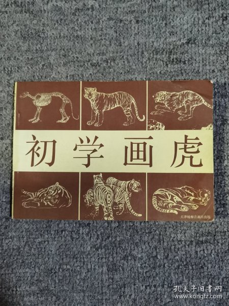 初学画虎:画册