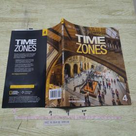 Time Zones 4 with Online Workbook (Time Zones Second Edition) 2 时区4和联机工作簿（时区第二版）2 平装