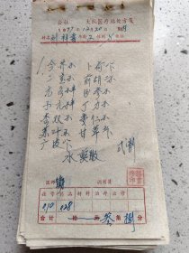 手写中药处方（今芥，二宝，元召，子元，杏双，苏叶，广皮，薄荷，前胡，沙参，丁力，蒌仁，甘草）