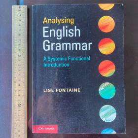Analysing English grammar a systematic functional grammar introduction comprehensive grammar Cambridge college linguistics semantics英文原版