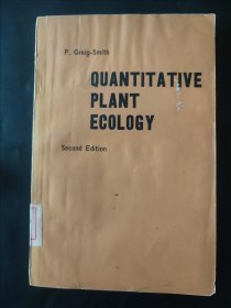 quantitative plant ecology 植物数量生态学 1964年 辽宁大学图书馆 繁体字 藏书章 局部笔迹 second edition 第二版