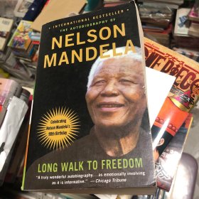 A Long Walk to Freedom：The Autobiography of Nelson Mandela漫漫自由路 曼德拉自传英文原版平装本美国印刷（循环纸recycling paper）