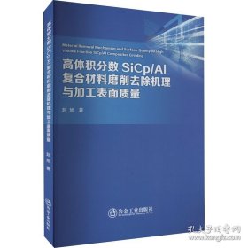 高体积分数SiCp/AL复合材料磨削去除机理与加工表面质量