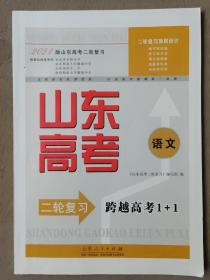 山东高考 二轮复习 跨越高考1+1  语文