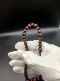 回流虎眼石念珠手持