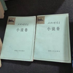 延安文艺丛书第二卷：小说卷 上、延安文艺丛书第三卷：小说卷 下【2本合售】