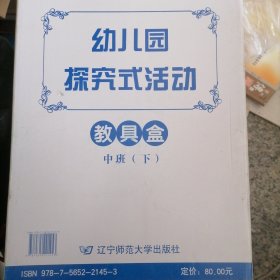 幼儿园探究式活动教具盒中班下全套