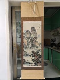 创汇时期，台湾画家精品山水画