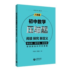 初中数学压轴题：阅读、探究、新定义（八年级）