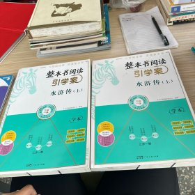 整本书阅读引学案水浒传