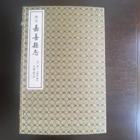 清雍正 续修嘉善县志（一函4册 线装本）