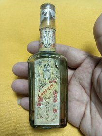 民国时期老物件（双妹牌生髪油）广东广生行有限公司玻璃瓶