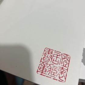 现代儒学论 无任何字迹 扉页有印章