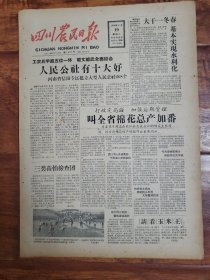 四川农民日报1958.8.19