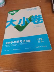 万唯中考大小卷.九年级全一册化学KY科粤版 22024版第3年笫3版（送周测小卷及参考答案）