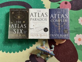 *重磅推荐收藏* 「作者签名版」 The Atlas Series Trilogy 阿特拉斯系列小说三部曲 书口彩绘 一版一印 英国原版 精装