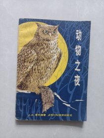 动物之夜 自然旧品如图看图看描述