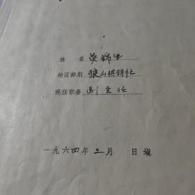 1964年南通市狼山供销社