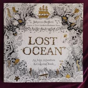 Lost Ocean：An Inky Adventure and Coloring Book