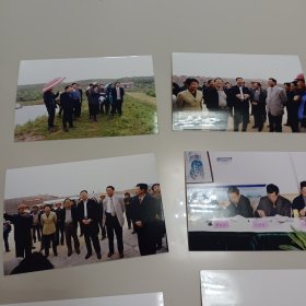 老照片视察水利照片27张原江苏省政协主席黄莉新等