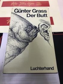 1977年德文原版精装 诺奖得住君特·格拉斯亲笔签名小说《比目鱼》Günter Grass 诺贝尔文学奖 一版一印