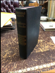 托马斯·曼签名《布登勃洛克一家》 长篇小说代表作 1929年诺贝尔文学奖 Thomas Mann
