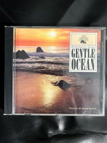 田野环境实地录音先驱bernie krause录制的环境声响系列之gentle ocean，海浪声，原版cd盘面完好