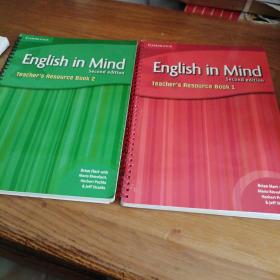 English in Mind second edition teacher's resource book 1+2 【2本和售】