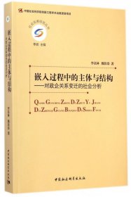 嵌入過程中的主體與結(jié)構(gòu)--對(duì)政企關(guān)系變遷的社會(huì)分析/社會(huì)發(fā)展經(jīng)驗(yàn)叢書 李漢林//魏欽恭|主編:李揚(yáng)